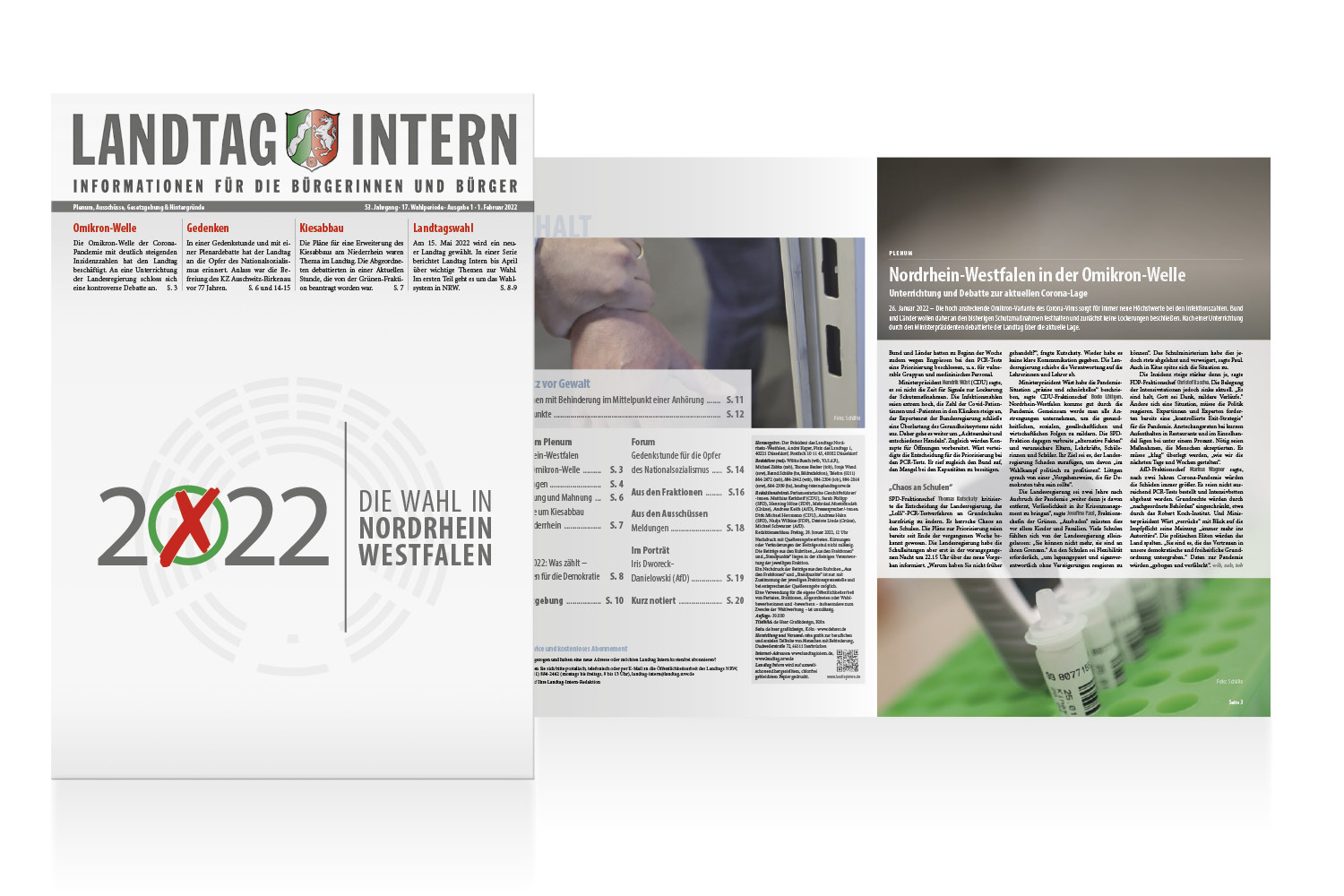 Landtag Intern Ausgabe 1 2022