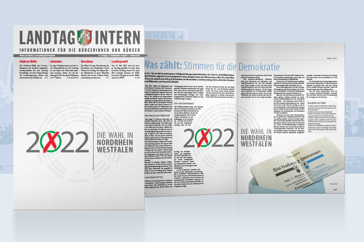 Landtag Intern Ausgabe 1 2022